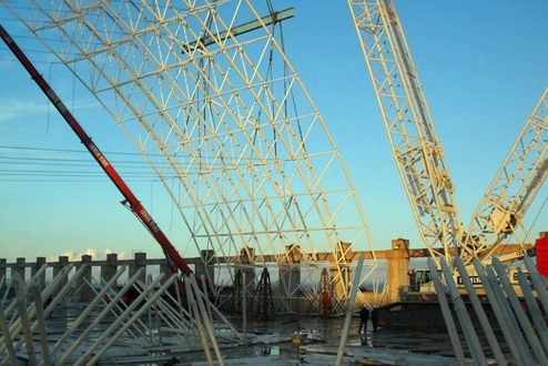 广安大门网架工程